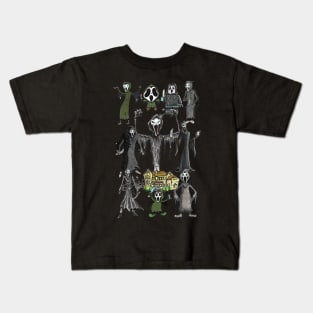 Screaming Ghost Animated! Kids T-Shirt